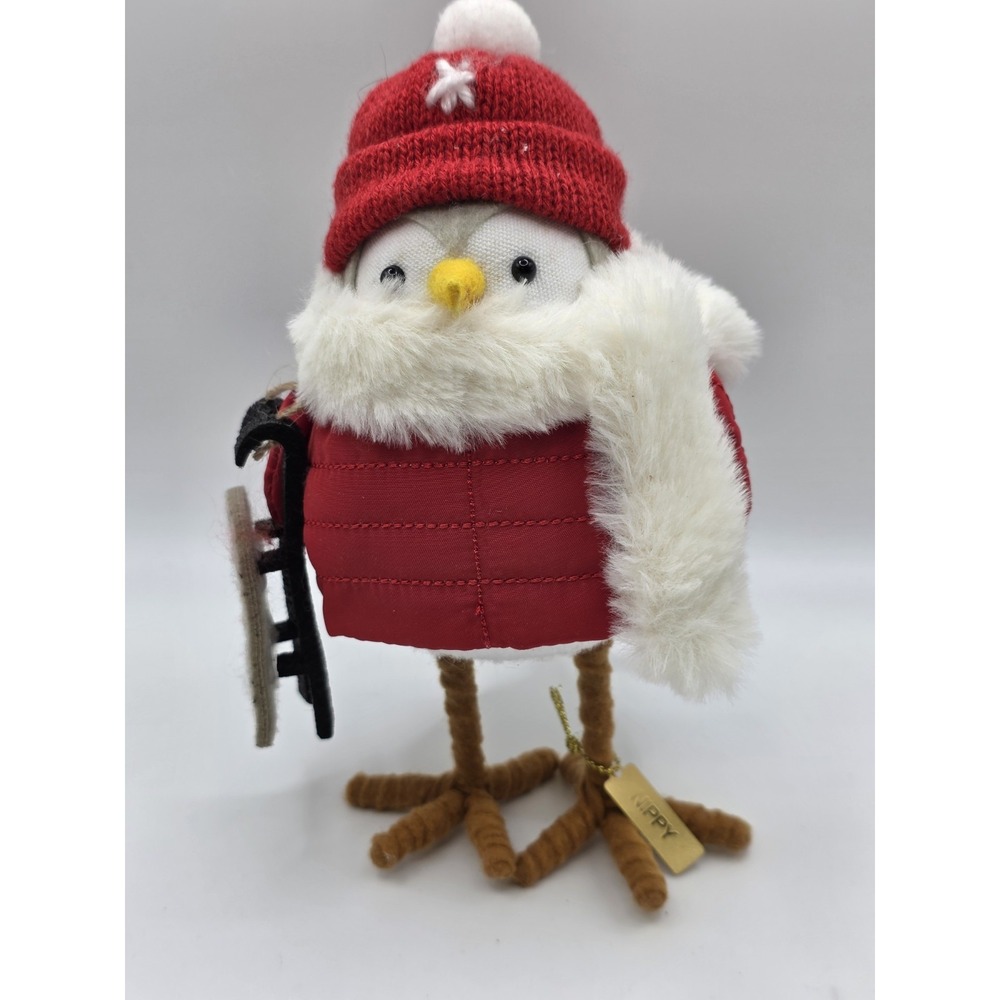 Target Wondershop Featherly Friends NIPPY 2021 Christmas Bird Figurine with Sled